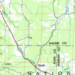 United States Geological Survey West Frankfort, IL-KY-IN (1984, 100000-Scale) digital map