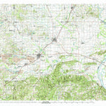 United States Geological Survey West Frankfort, IL-KY-IN (1987, 100000-Scale) digital map