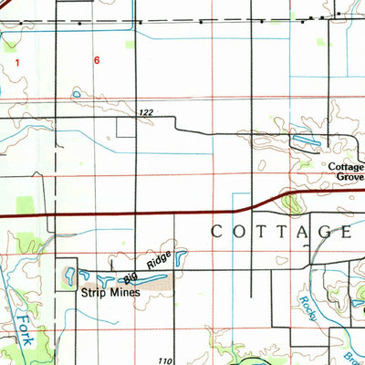 United States Geological Survey West Frankfort, IL-KY-IN (1987, 100000-Scale) digital map