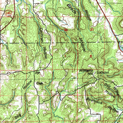 United States Geological Survey West Frankfort, IL-KY-IN (1987, 100000-Scale) digital map
