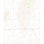 United States Geological Survey West Gate, NV (1972, 24000-Scale) digital map