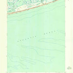United States Geological Survey West Gilgo Beach, NY (1954, 24000-Scale) digital map