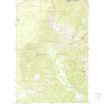 United States Geological Survey West Glacier, MT (1964, 24000-Scale) digital map