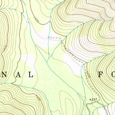United States Geological Survey West Glacier, MT (1964, 24000-Scale) digital map