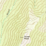 United States Geological Survey West Glacier, MT (1964, 24000-Scale) digital map