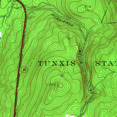 United States Geological Survey West Granville, MA-CT (1955, 24000-Scale) digital map