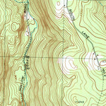 United States Geological Survey West Granville, MA-CT (1971, 24000-Scale) digital map