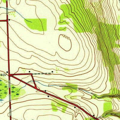United States Geological Survey West Groton, NY (1943, 24000-Scale) digital map
