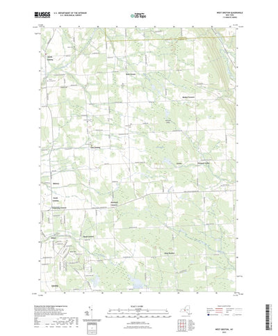 United States Geological Survey West Groton, NY (2023, 24000-Scale) digital map