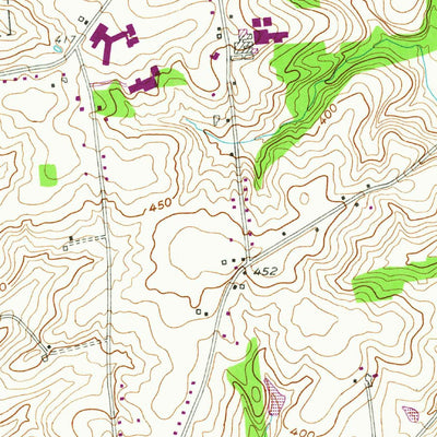 United States Geological Survey West Grove, PA-DE (1953, 24000-Scale) digital map