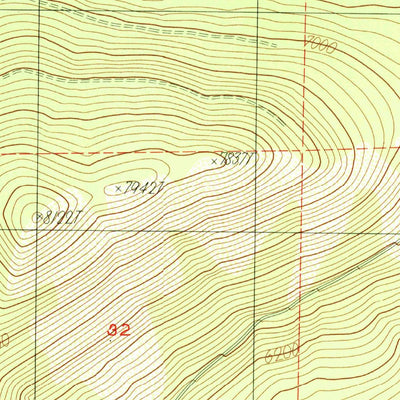 United States Geological Survey West Haight Mountain, CA (1986, 24000-Scale) digital map