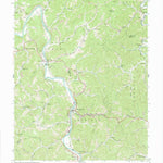United States Geological Survey West Hamlin, WV (1957, 24000-Scale) digital map