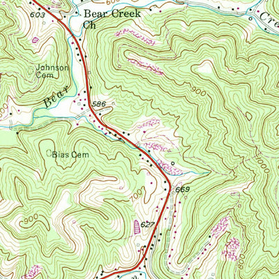 United States Geological Survey West Hamlin, WV (1957, 24000-Scale) digital map