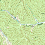 United States Geological Survey West Hamlin, WV (1957, 24000-Scale) digital map