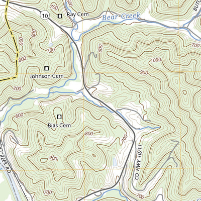 United States Geological Survey West Hamlin, WV (2023, 24000-Scale) digital map