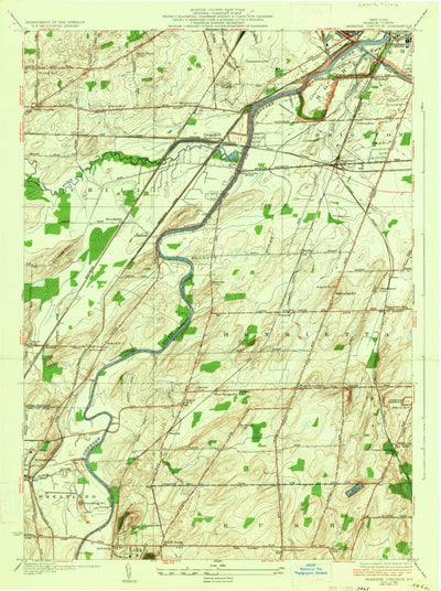 United States Geological Survey West Henrietta, NY (1935, 24000-Scale) digital map