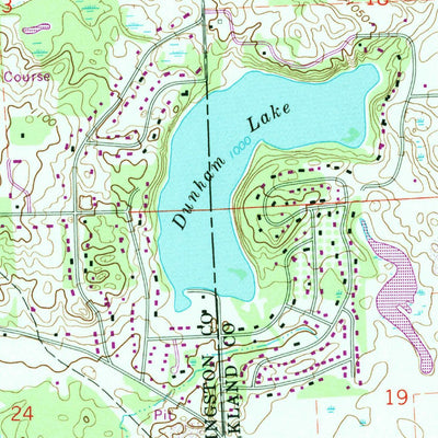 United States Geological Survey West Highland, MI (1968, 24000-Scale) digital map