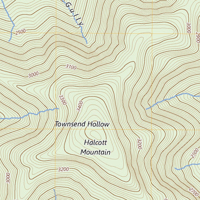United States Geological Survey West Kill, NY (2023, 24000-Scale) digital map