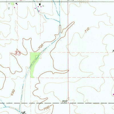 United States Geological Survey West Lebanon, IN (1961, 24000-Scale) digital map