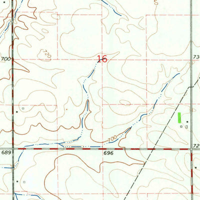 United States Geological Survey West Liberty SW, IA (1965, 24000-Scale) digital map