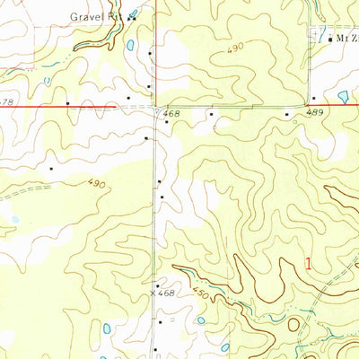 United States Geological Survey West Lincoln, MS (1972, 24000-Scale) digital map
