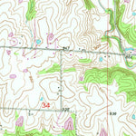 United States Geological Survey West Line, MO-KS (1953, 24000-Scale) digital map
