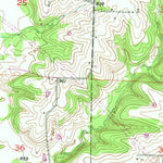 United States Geological Survey West Line, MO-KS (1953, 24000-Scale) digital map