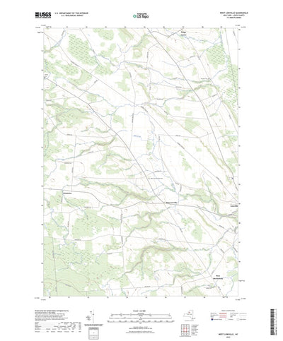 United States Geological Survey West Lowville, NY (2023, 24000-Scale) digital map