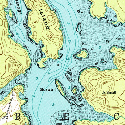 United States Geological Survey West Lubec, ME (1949, 24000-Scale) digital map