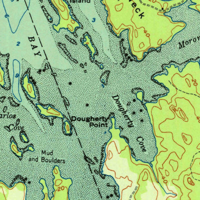 United States Geological Survey West Lubec, ME (1951, 24000-Scale) digital map