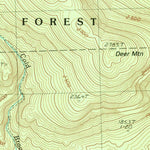 United States Geological Survey West Milan, NH (1988, 24000-Scale) digital map