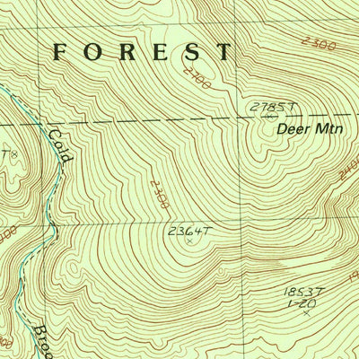 United States Geological Survey West Milan, NH (1988, 24000-Scale) digital map