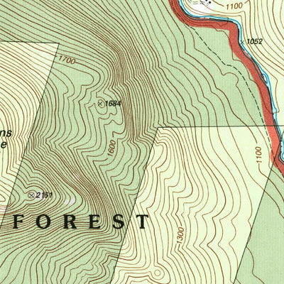 United States Geological Survey West Milan, NH (1995, 24000-Scale) digital map