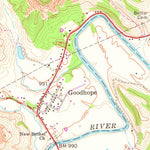 United States Geological Survey West Milford, WV (1961, 24000-Scale) digital map