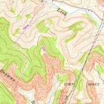 United States Geological Survey West Milford, WV (1961, 24000-Scale) digital map
