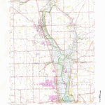 United States Geological Survey West Milton, OH (1955, 24000-Scale) digital map