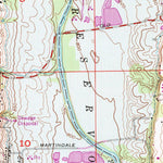 United States Geological Survey West Milton, OH (1955, 24000-Scale) digital map