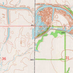 United States Geological Survey West Mineral, KS (1973, 24000-Scale) digital map