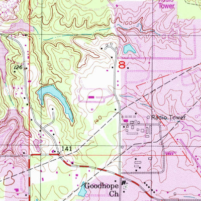 United States Geological Survey West Monroe North, LA (1999, 24000-Scale) digital map