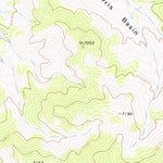 United States Geological Survey West Morris Basin, NV (1971, 24000-Scale) digital map
