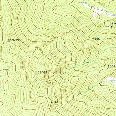 United States Geological Survey West Morris Basin, NV (1971, 24000-Scale) digital map