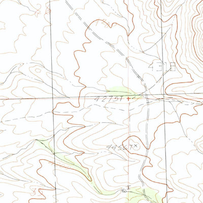 United States Geological Survey West Mountain Peak, UT (1983, 24000-Scale) digital map