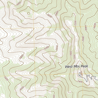 United States Geological Survey West Mountain Peak, UT (2023, 24000-Scale) digital map