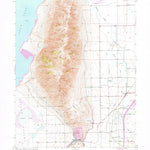 United States Geological Survey West Mountain, UT (1950, 24000-Scale) digital map