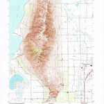 United States Geological Survey West Mountain, UT (1994, 24000-Scale) digital map