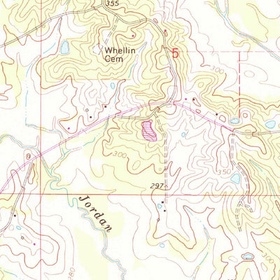 United States Geological Survey West, MS (1964, 24000-Scale) digital map