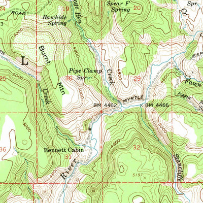 United States Geological Survey West Myrtle Butte, OR (1959, 62500-Scale) digital map