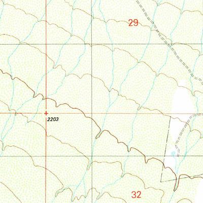 United States Geological Survey West Of Avra, AZ (1989, 24000-Scale) digital map