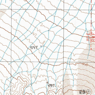 United States Geological Survey West Of Baker, CA (1983, 24000-Scale) digital map