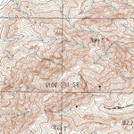 United States Geological Survey West Of Baker, CA (1983, 24000-Scale) digital map